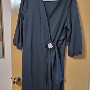 Woman wrap dress